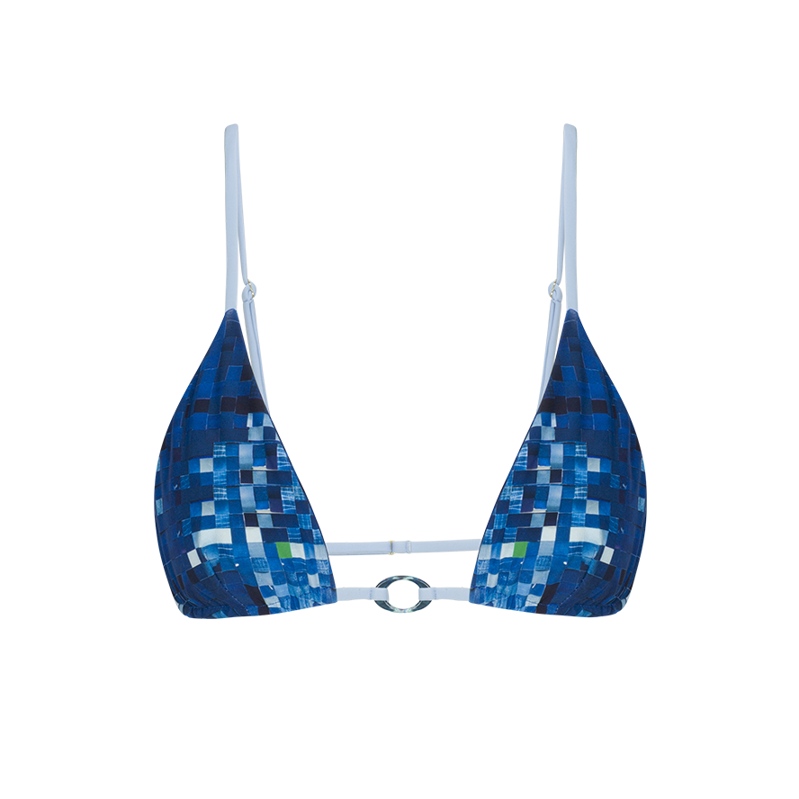Elsa Top - Blue Print