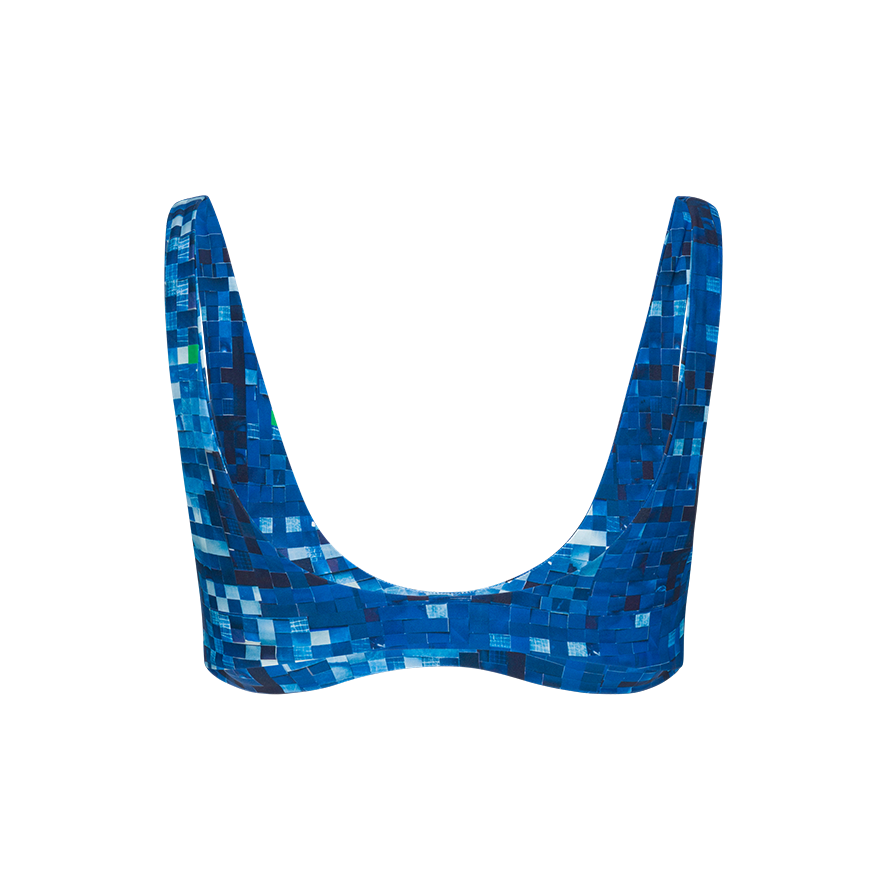 Marisela Top - Blue Print